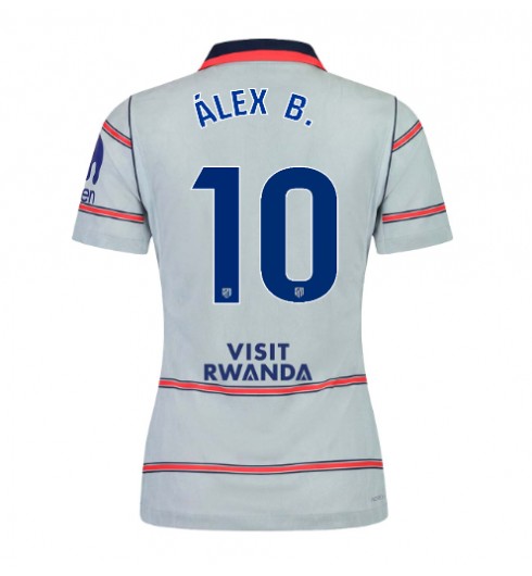 Atletico Madrid Alex Baena #10 Alternativní Dres pro Dámské 2026-27 Krátký Rukáv Atletico Madrid Alex Baena #10 Alternativní Dres pro Dámské 2026-27 Krátký Rukáv